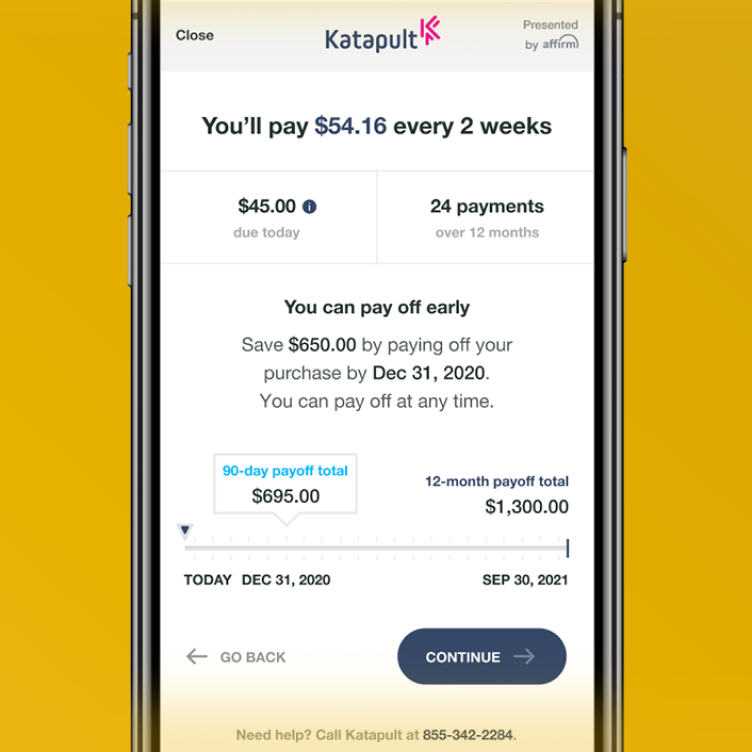 katapult payment