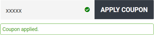 coupon field applied