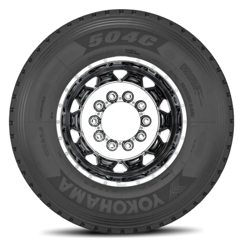 3862 ヨコハマ　275/70R22.5 4本セット Yokohama 504C 275/70R22.5 J/18PLY